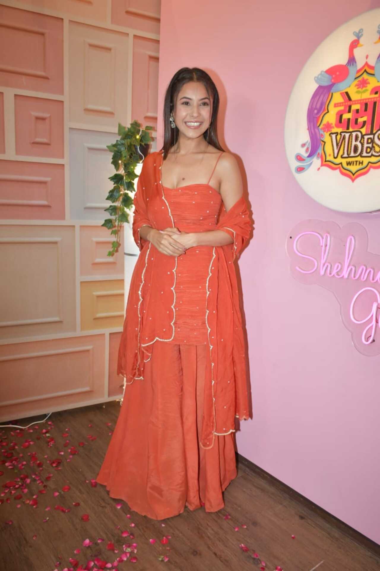 Shehnaaz Gill returned to the sets of her chat show, Desi Vibes With Shehnaaz Gill